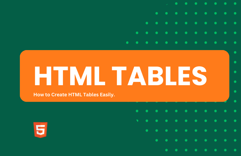 How to Create HTML Tables (6 Free Examples)